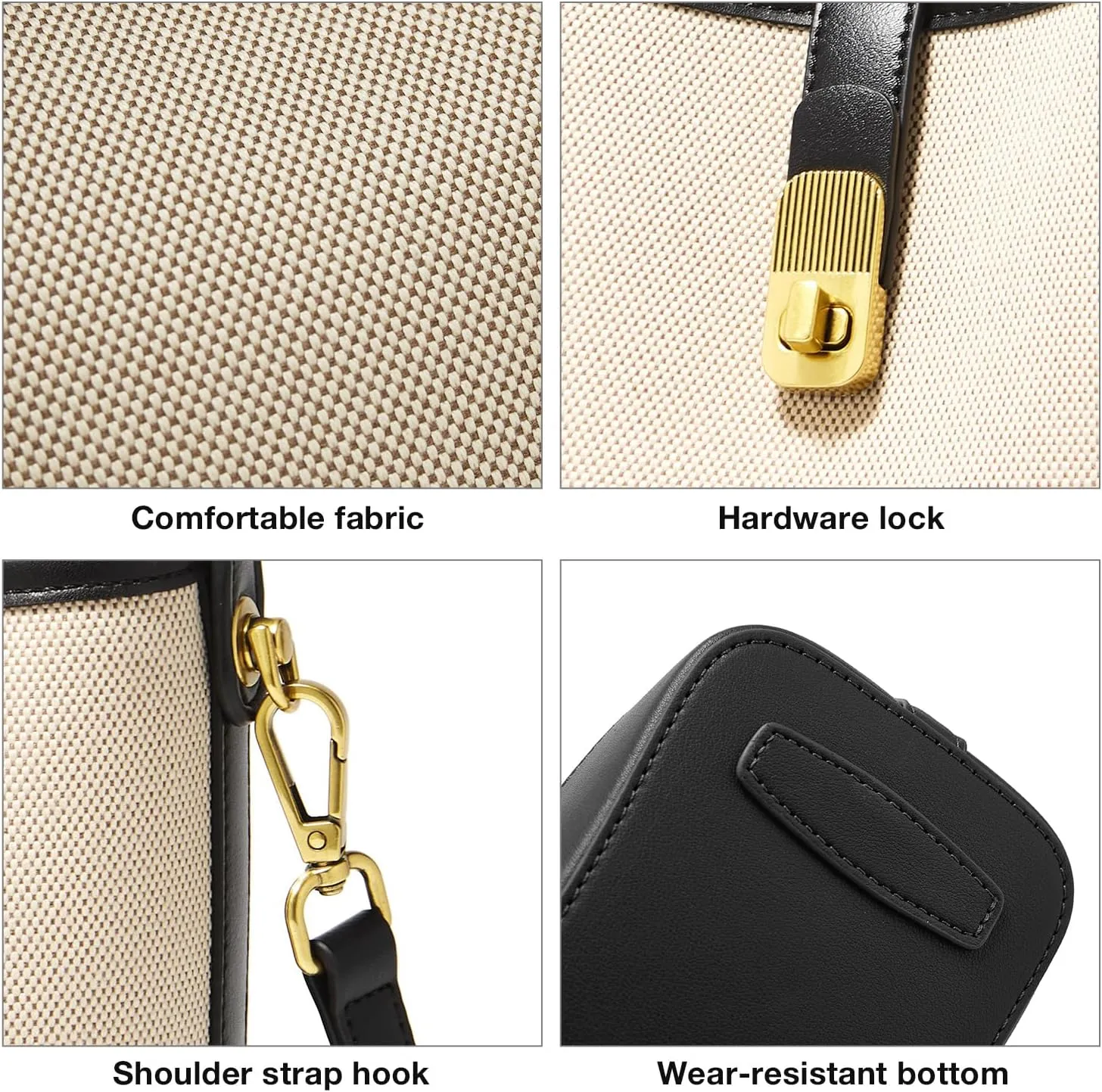 FOXLOVER Small Bucket Bag For Women Fashion Simplicity Crossbody Handbag Designer Shoulder Purse