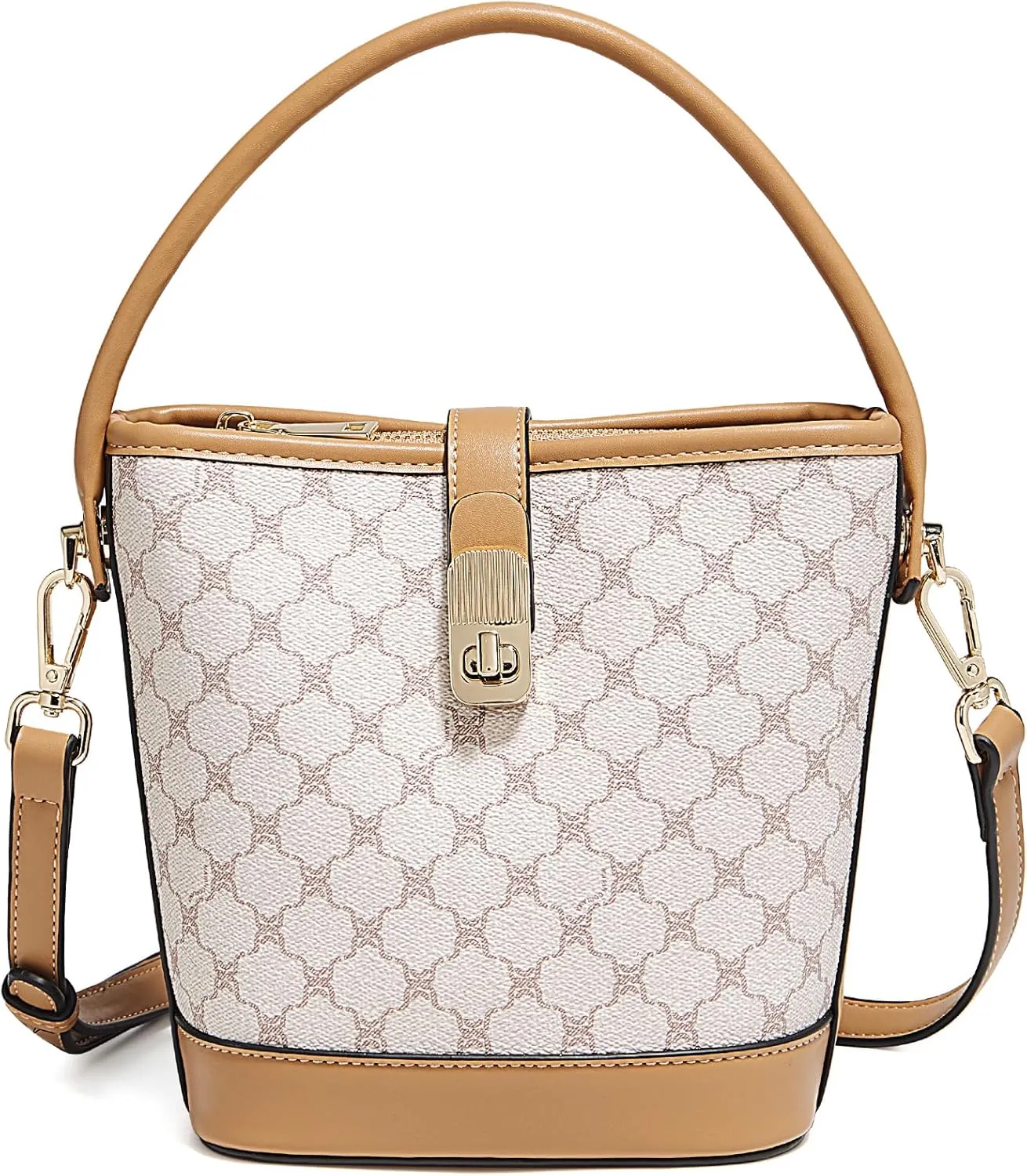 FOXLOVER Small Bucket Bag For Women Fashion Simplicity Crossbody Handbag Designer Shoulder Purse