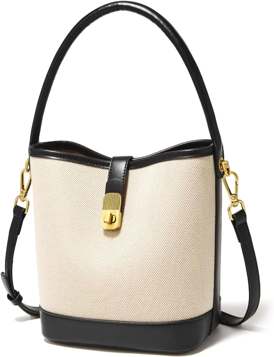 FOXLOVER Small Bucket Bag For Women Fashion Simplicity Crossbody Handbag Designer Shoulder Purse
