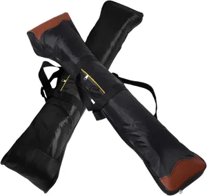 Garneck Bags Set Black Brown Small Sturdy Drawstring Pouches for Musicians Organized Interior