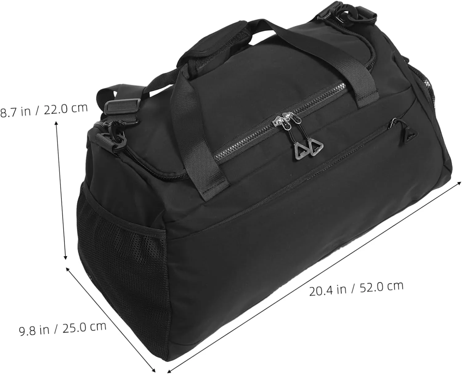 Garneck Fitness Tote Bag Dry/wet Separation Men's Women's Sports Duffel Bag Compact Travel Duffle Gym