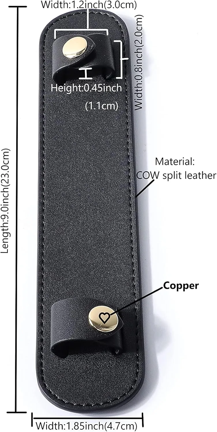 GOXTECH Leather Shoulder Strap Pad for Designer Trendy Bags