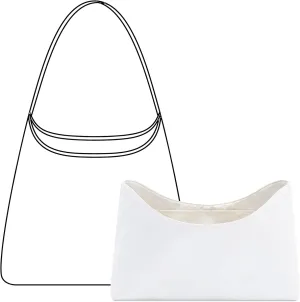 Handbag Organizer Insert for GOYARD Bohème Hobo Bag, Custom Fit Inside Premium Craie Lightweight WaterResistant Purse Insert with Cup Holder Accessories