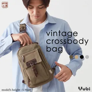 HANPU KOUBOU Canvas Cross Body Bag for Men Women Messenger Bag Shoulder Bag sling bag 3X94