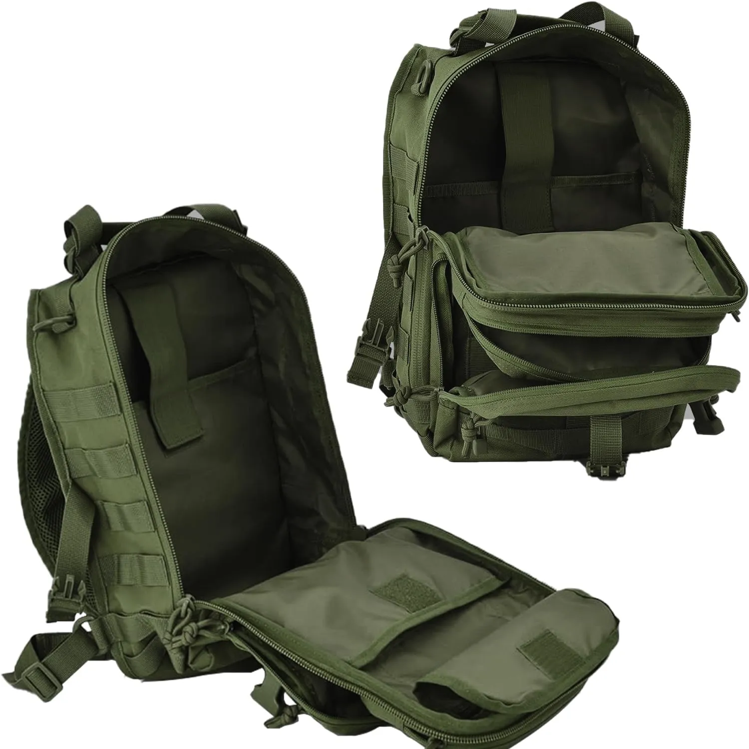 HAOMUK Tactical Sling Bag Pack Military Rover Shoulder Sling Backpack EDC Molle Assault Range Bag
