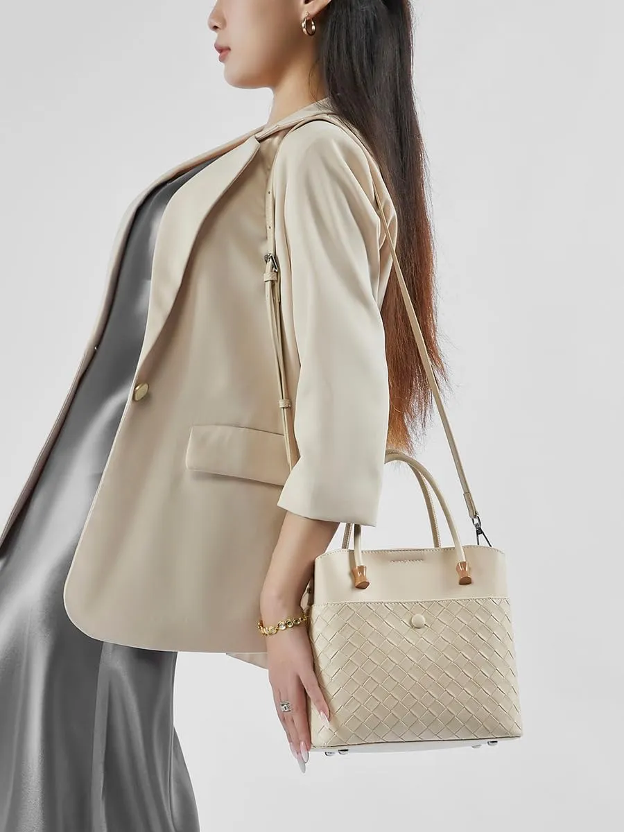 Hobo Bags for Women Quilted PU Leather Purses and Handbags Shoulder Bags Ladies Crossbody Bags Top Handle Tote Bag