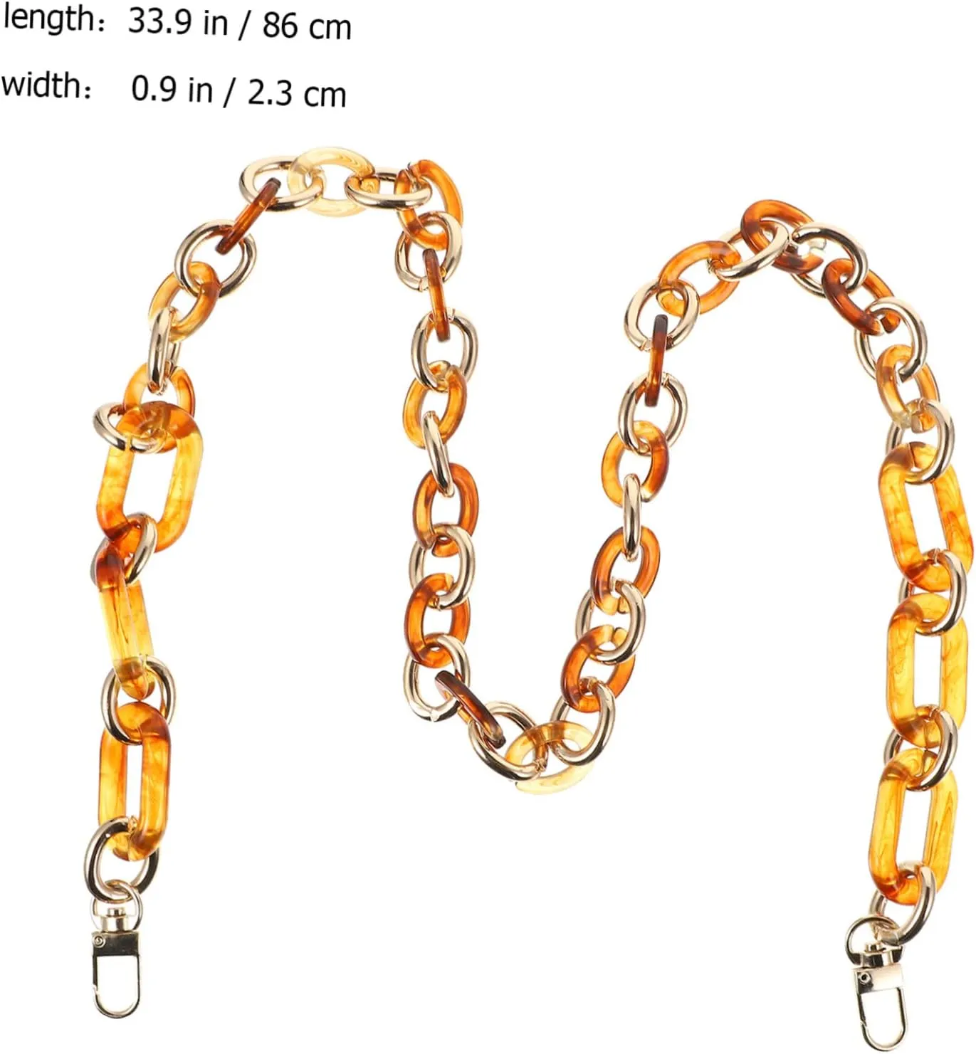 Homoyoyo Retro Bag Chain Unique Handbag Accessory Detachable Design Stylish and Lightweight Purse Strap for Women Present for Any Occasion