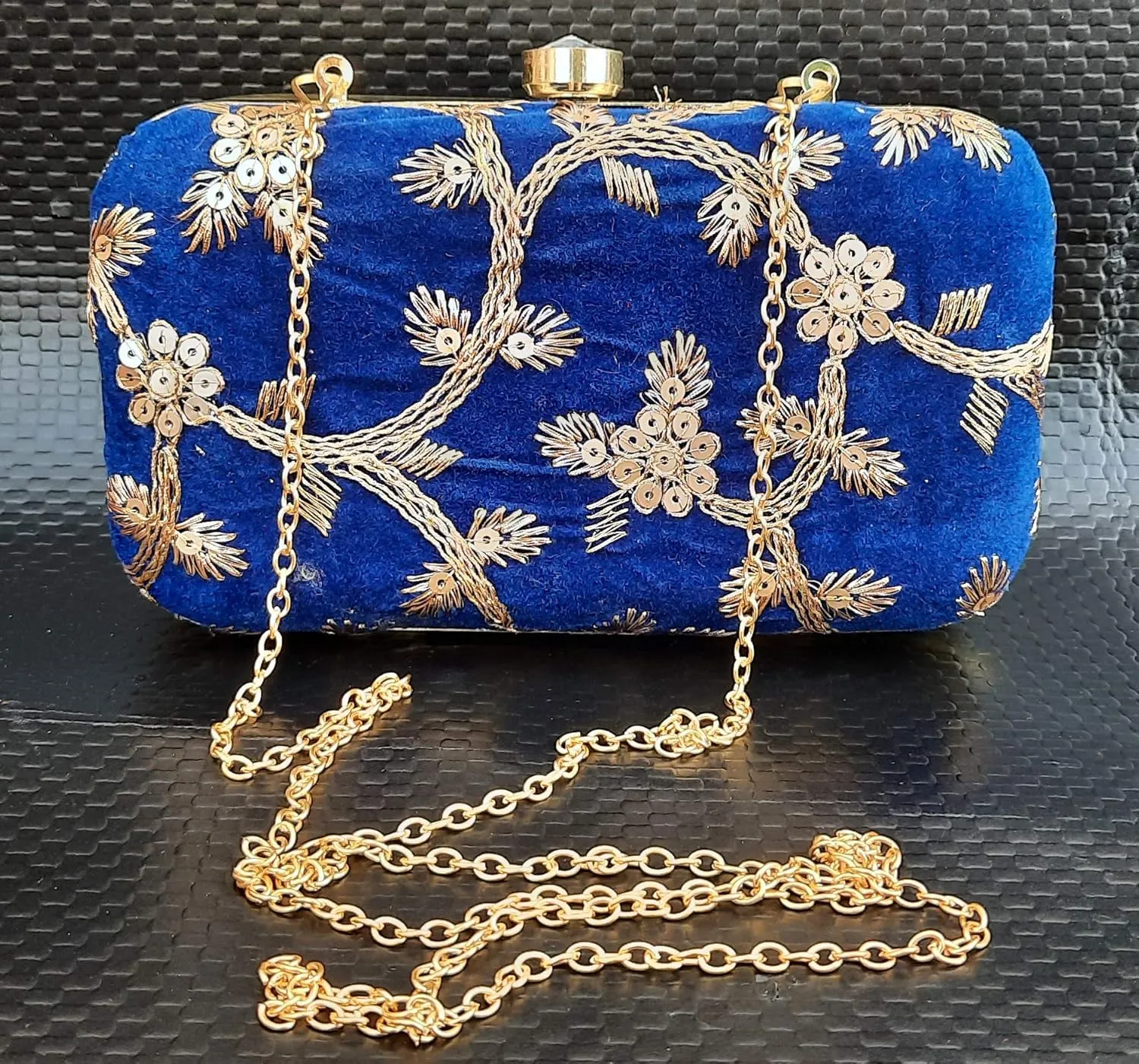IGH Luxurious Indian Velvet Clutches for Women Ideal Wedding Favors, Unique Wedding Gifts, Christmas Party Gifts, Return Gift