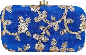 IGH Luxurious Indian Velvet Clutches for Women Ideal Wedding Favors, Unique Wedding Gifts, Christmas Party Gifts, Return Gift