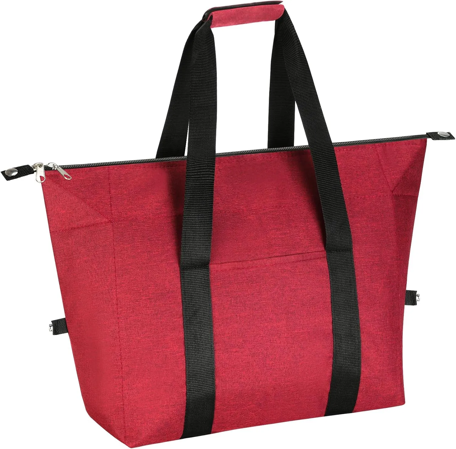 Insulated Cooler Bag - Reusable, Collapsible Cooler Grocery Bag, Thermal Foam Insulation for Hot/Cold Food, Ideal for Delivery, Travel,Beach and Picnics