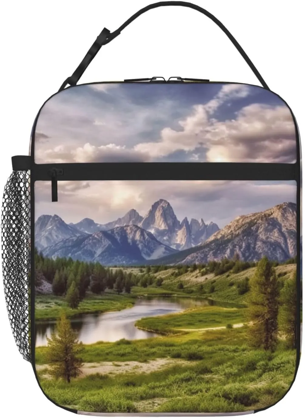 Insulated Lunch Bag for Men Women Reusable Lunch Box Landscape national park Lunchbox Leakproof Cooler Bags for Work Picnic