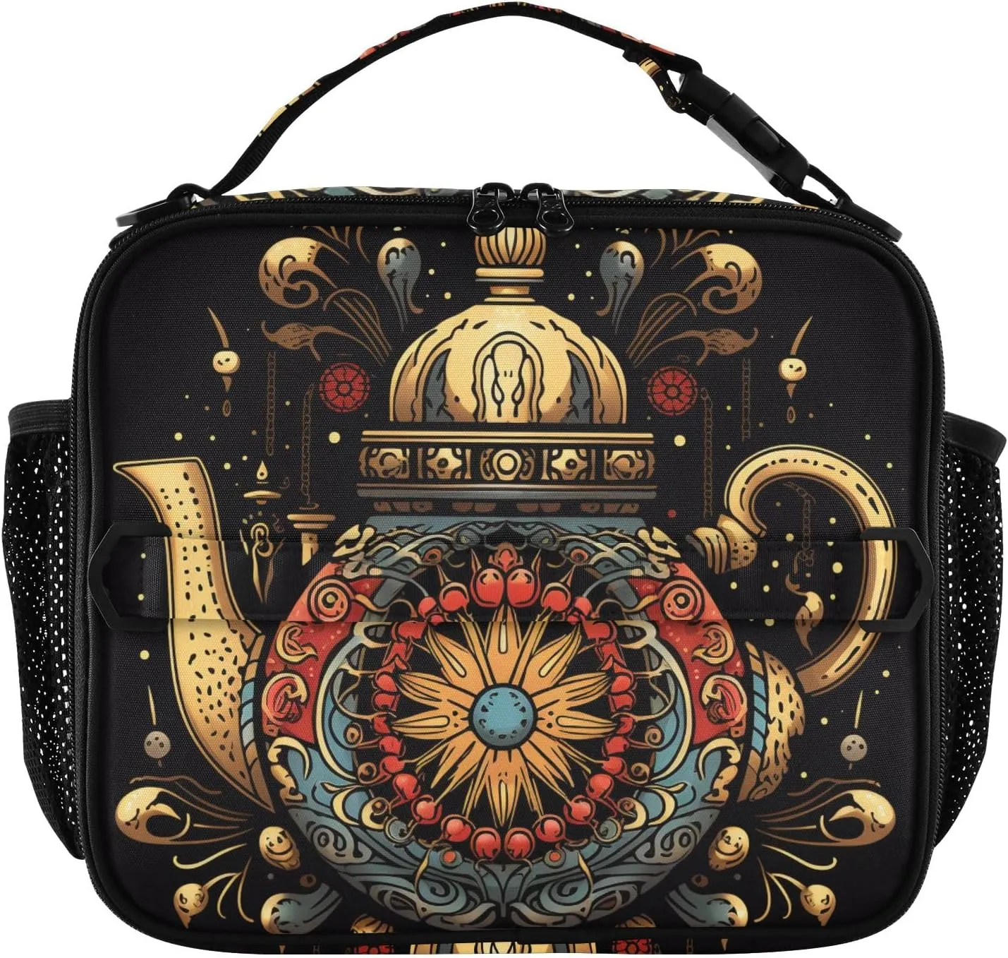 Insulated Lunch Bag Lunch box Cooler Bag for Women Men Kettle Reusable Portable with Shoulder Strap