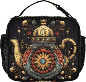 Insulated Lunch Bag Lunch box Cooler Bag for Women Men Kettle Reusable Portable with Shoulder Strap