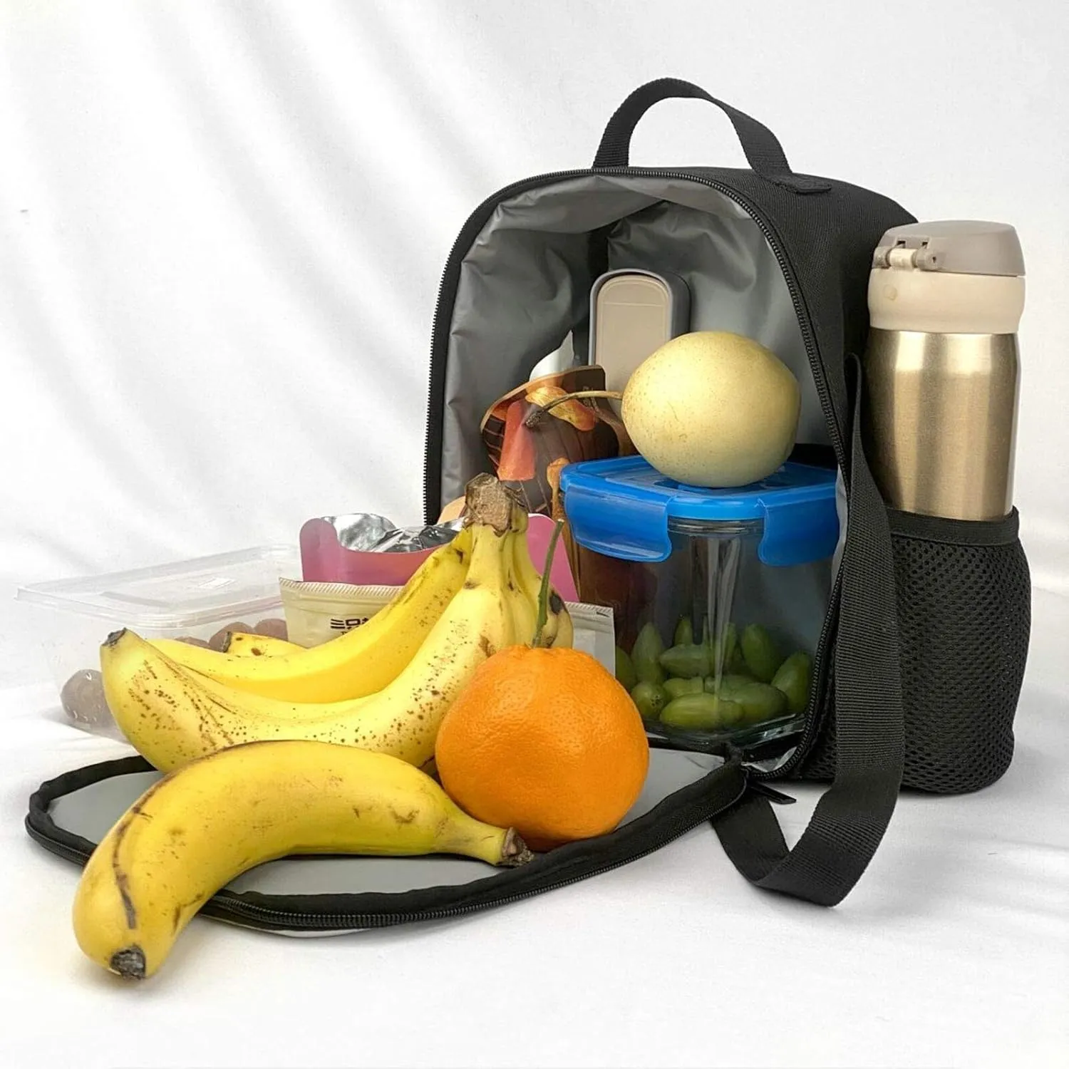 Insulated Lunch box for Men Women Reusable Lunch Bag Moonlight deer Cooler Tote Bags for Work Picnic