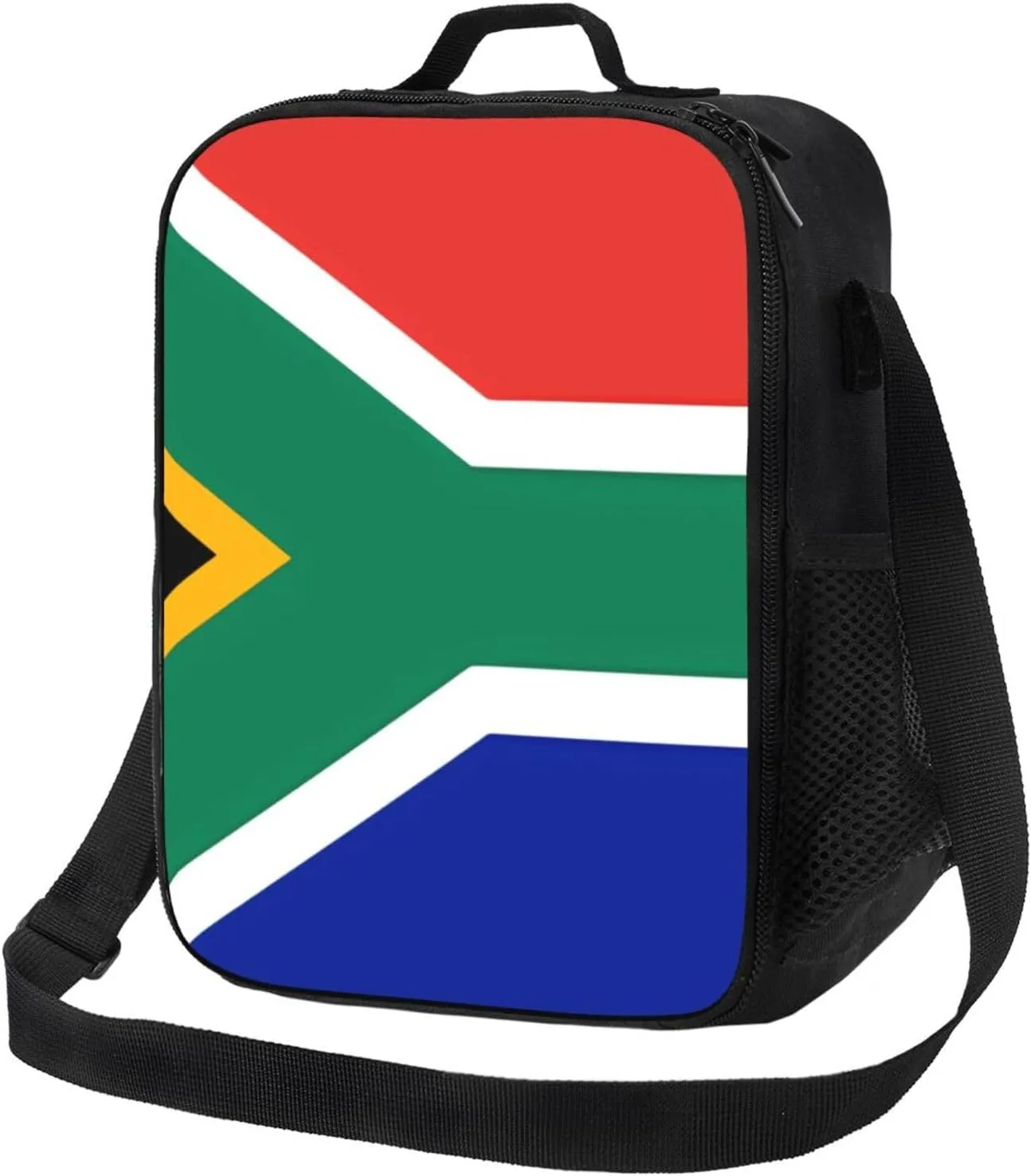 Insulated Lunch box for Men Women Reusable Lunch Bag South Africa flag Cooler Tote Bags for Work Picnic