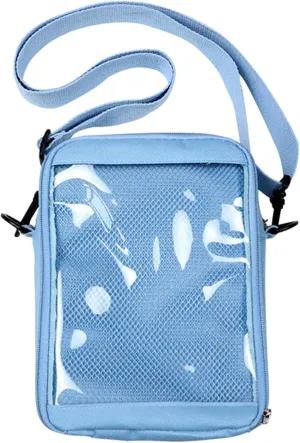 Ita Bag DIY Transparent Crossbody Anime Pins Bag Shoulder Messenger Itabag Comic Anime Satchels