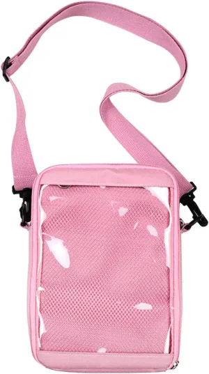 Ita Bag DIY Transparent Crossbody Anime Pins Bag Shoulder Messenger Itabag Comic Anime Satchels