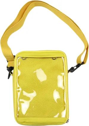Ita Bag DIY Transparent Crossbody Anime Pins Bag Shoulder Messenger Itabag Comic Anime Satchels