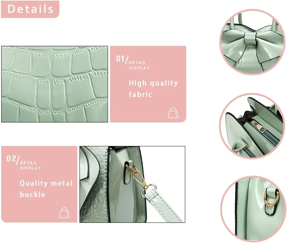 JHVYF Satchel Purses and Handbags for Women Shoulder Tote Bags