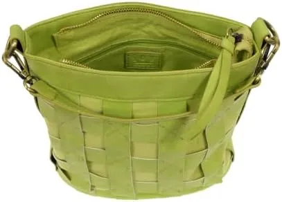 Joy Susan Women's Fashion Purse Briana Cage Bucket Bag Purse
