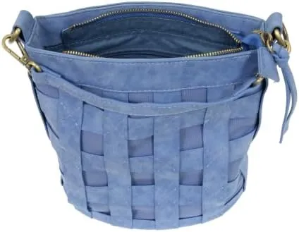 Joy Susan Women's Fashion Purse Briana Cage Bucket Bag Purse