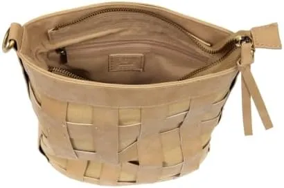 Joy Susan Women's Fashion Purse Briana Cage Bucket Bag Purse