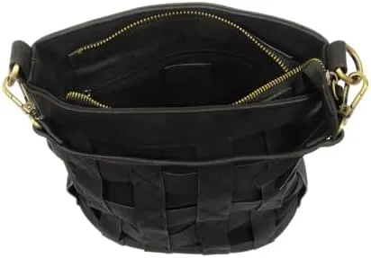 Joy Susan Women's Fashion Purse Briana Cage Bucket Bag Purse