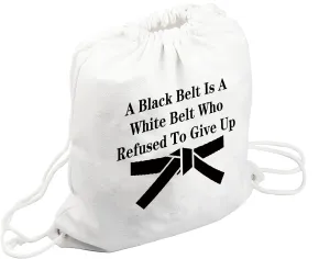 JYTAPP Martial Arts Drawstring Bags Tae Kwon Do Gifts Black Belt Karate Gifts Jiu Jitsu Gifts Taekwondo Gym Drawstring Backpack for Karate Fitness Gifts, Beige