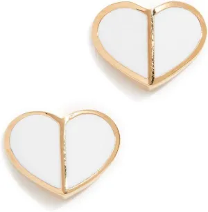 Kate Spade New York Heritage Spade Small Heart Studs Earrings