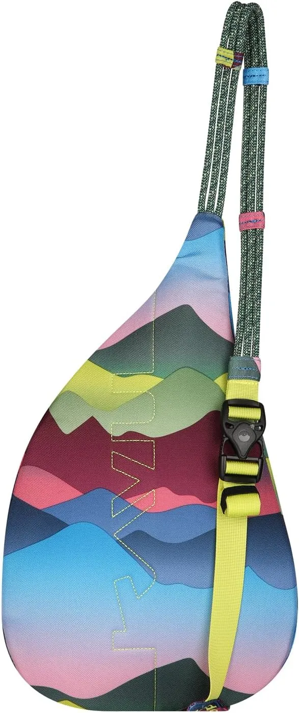 KAVU Mini Rope Sling Pack with Adjustable Rope Shoulder Strap