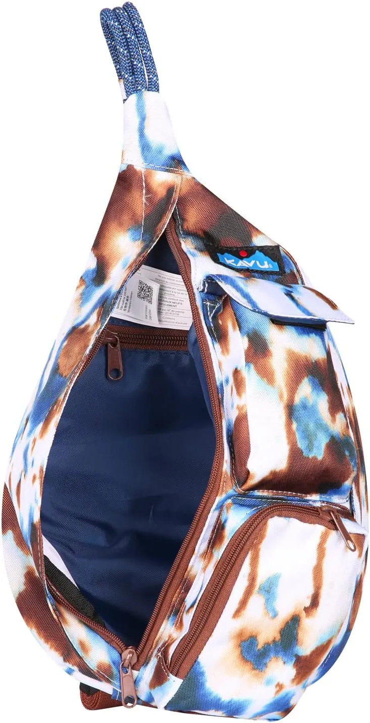 KAVU Mini Rope Sling Pack with Adjustable Rope Shoulder Strap