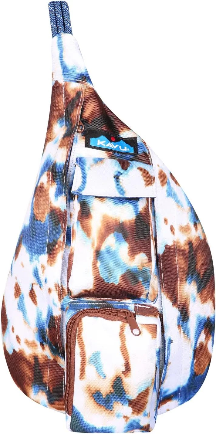 KAVU Mini Rope Sling Pack with Adjustable Rope Shoulder Strap