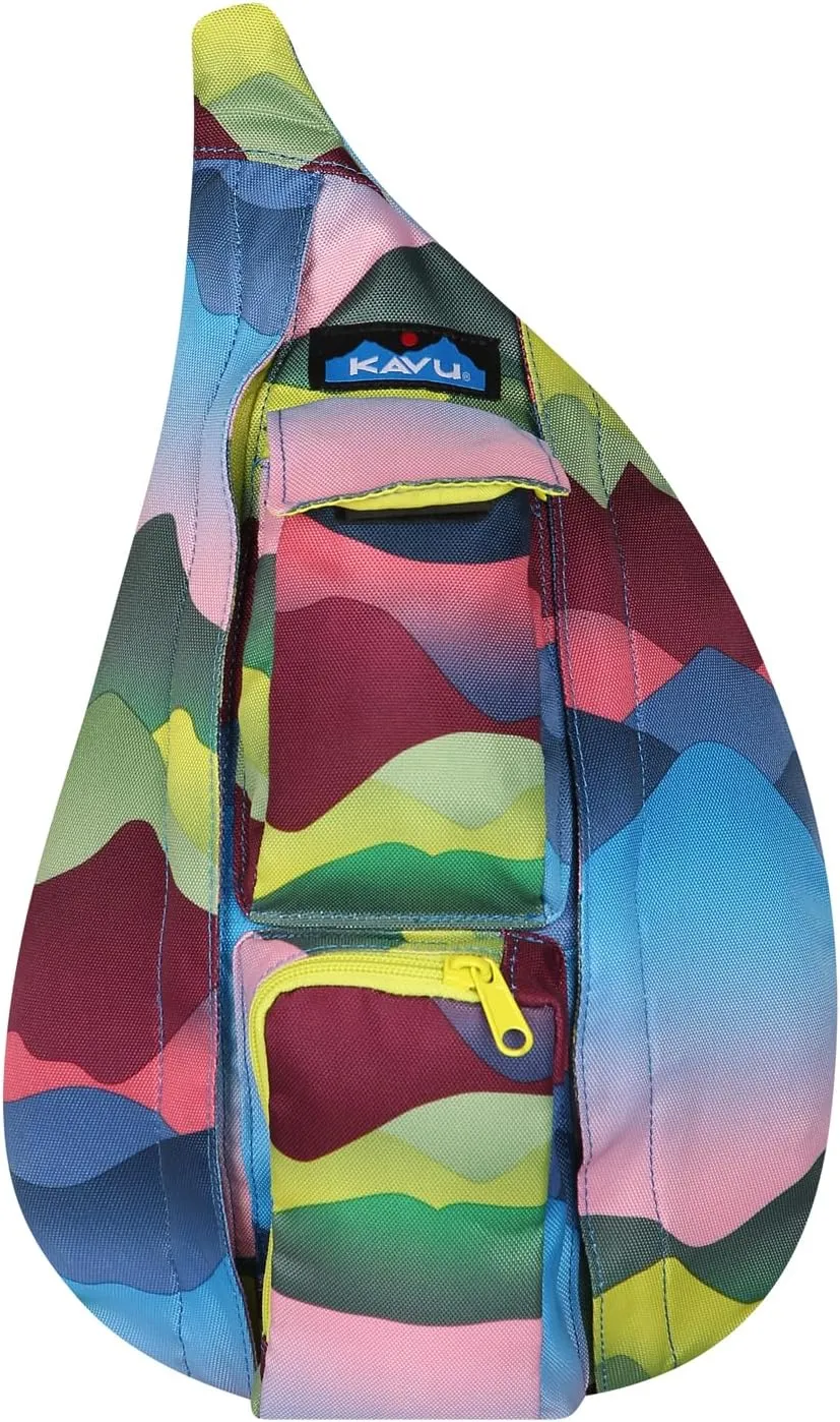 KAVU Mini Rope Sling Pack with Adjustable Rope Shoulder Strap