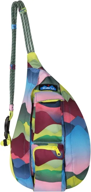 KAVU Mini Rope Sling Pack with Adjustable Rope Shoulder Strap