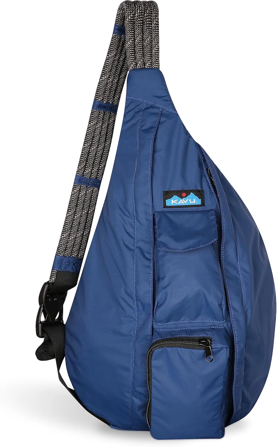 KAVU Original Rope Sack Sling Crossbody Backpack - French Navy
