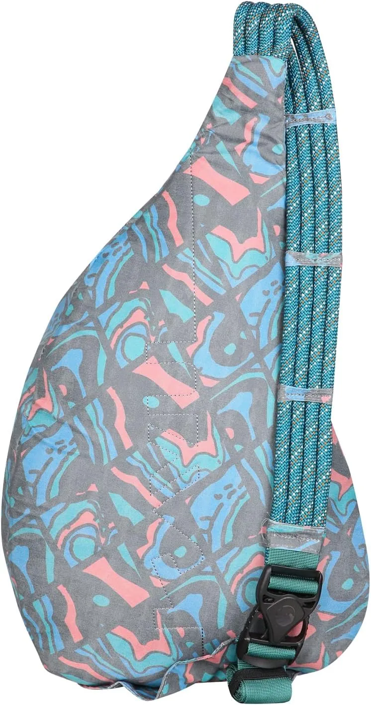 KAVU Original Rope Sack Sling Crossbody Backpack - Topo Smash