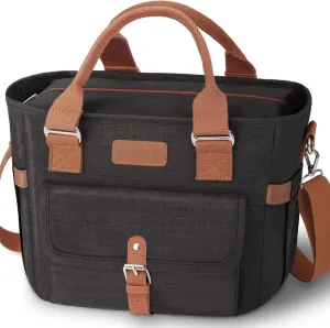 KIPBELIF Cute&Classy Roomy Insulated Lunch Bags for Women - Stylish & Functional Large Tote Adult Lunch Box for Working & Picnic