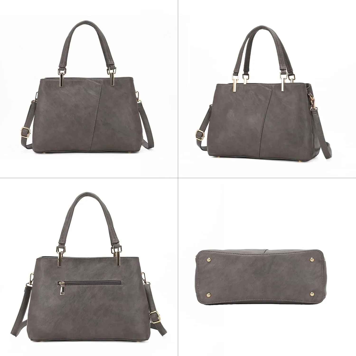 KouLi Buir Hobo, PU Leather Purses and Handbags - Shoulder, Crossbody, Top Handle, Tote Bags for Women
