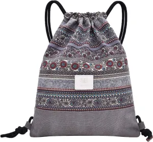LAKE OF FIRE Drawstring Bags - Lightweight & Compact Bag for Yoga, Gym, Sports, Beach, Travel, and Daily Use