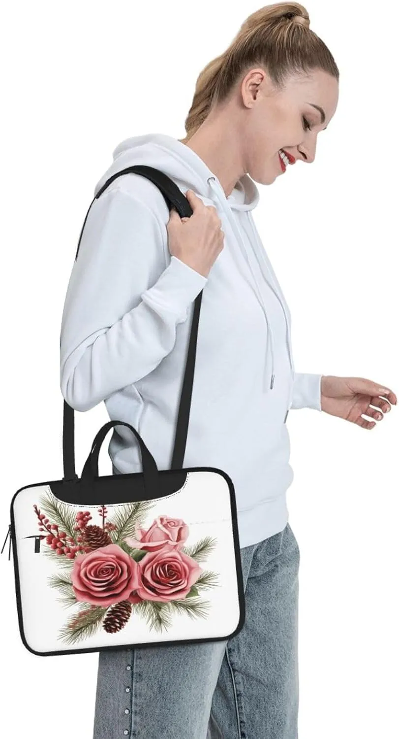 Laptop Bag Vantage Sunflower Old Newspaper Laptop Tote Bag Women Men Laptop Sleeve Case Lightweight Computer Bag