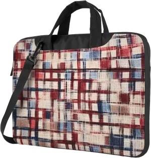 Laptop Bag Vintage Stripe Laptop Tote Bag Women Men Laptop Sleeve Case Lightweight Computer Bag
