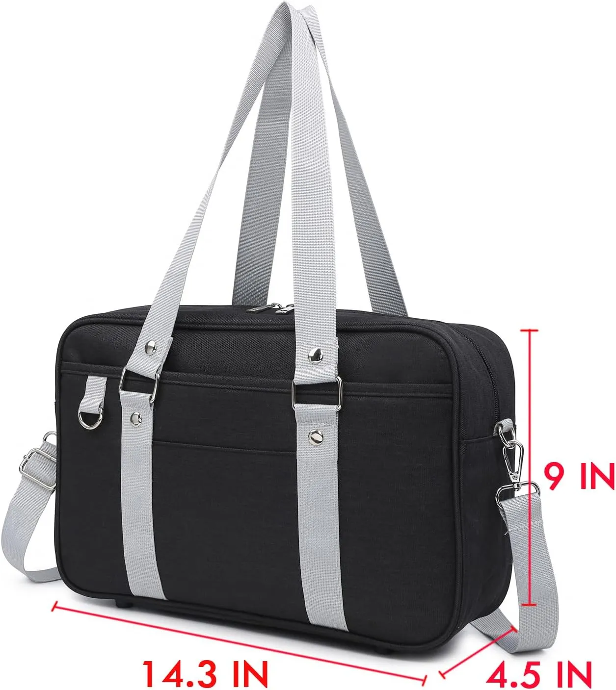 Large Canvas Messenger Ita Bag - Japanese Kawaii Anime Shoulder Handbag for Cosplay