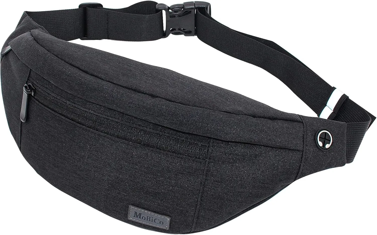 Large Crossbody Fanny Pack for men women with 4-Zipper Pockets,Waist bag for Workout Traveling Hiking Running Walking Outdoors Sport Fishing Waist Pack…