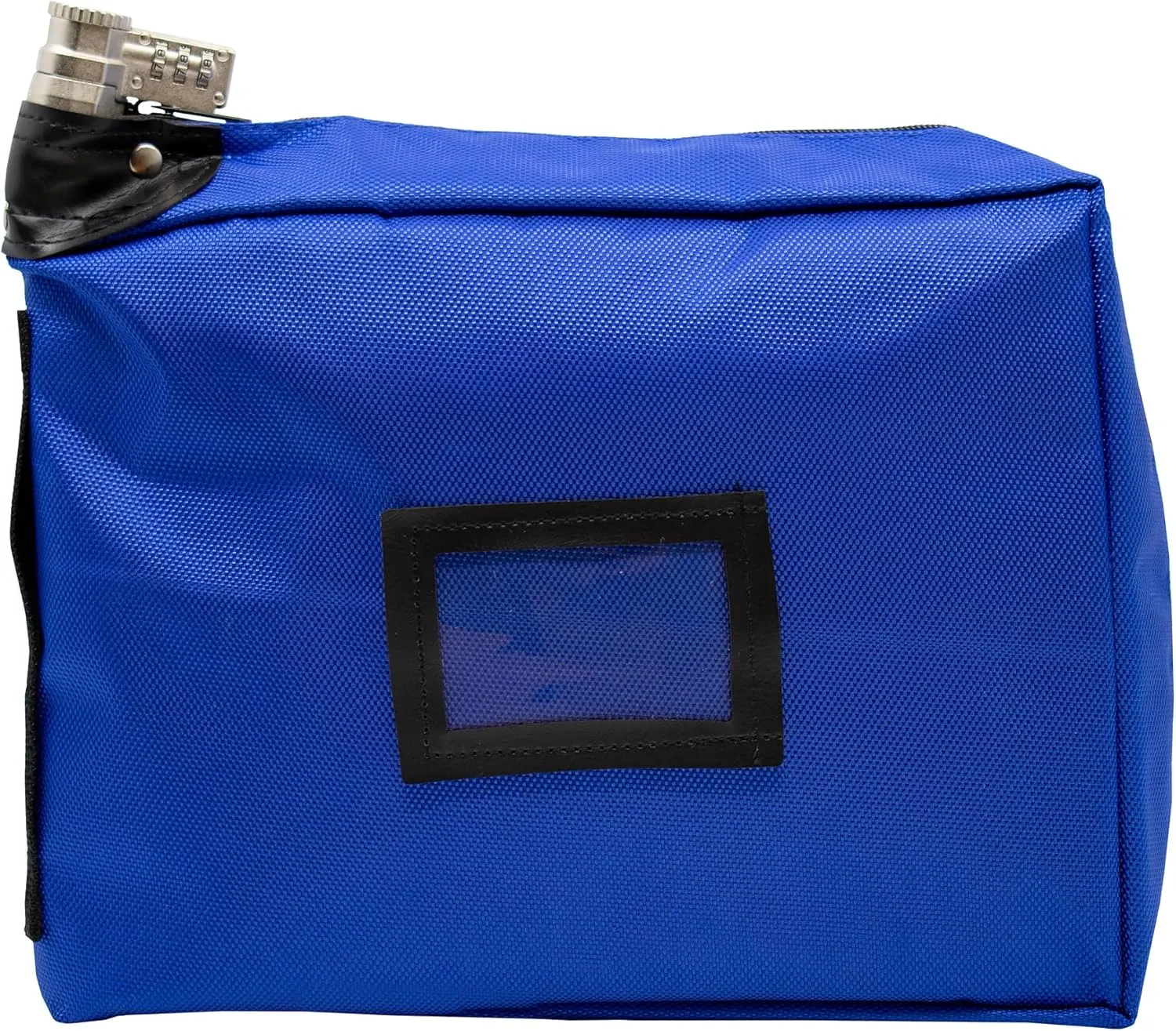 Large Medicine Bag Includes Pill Box and Removable Clear Bags, Combination Lock,12 x 10 x 2 Inch (Royal Blue)