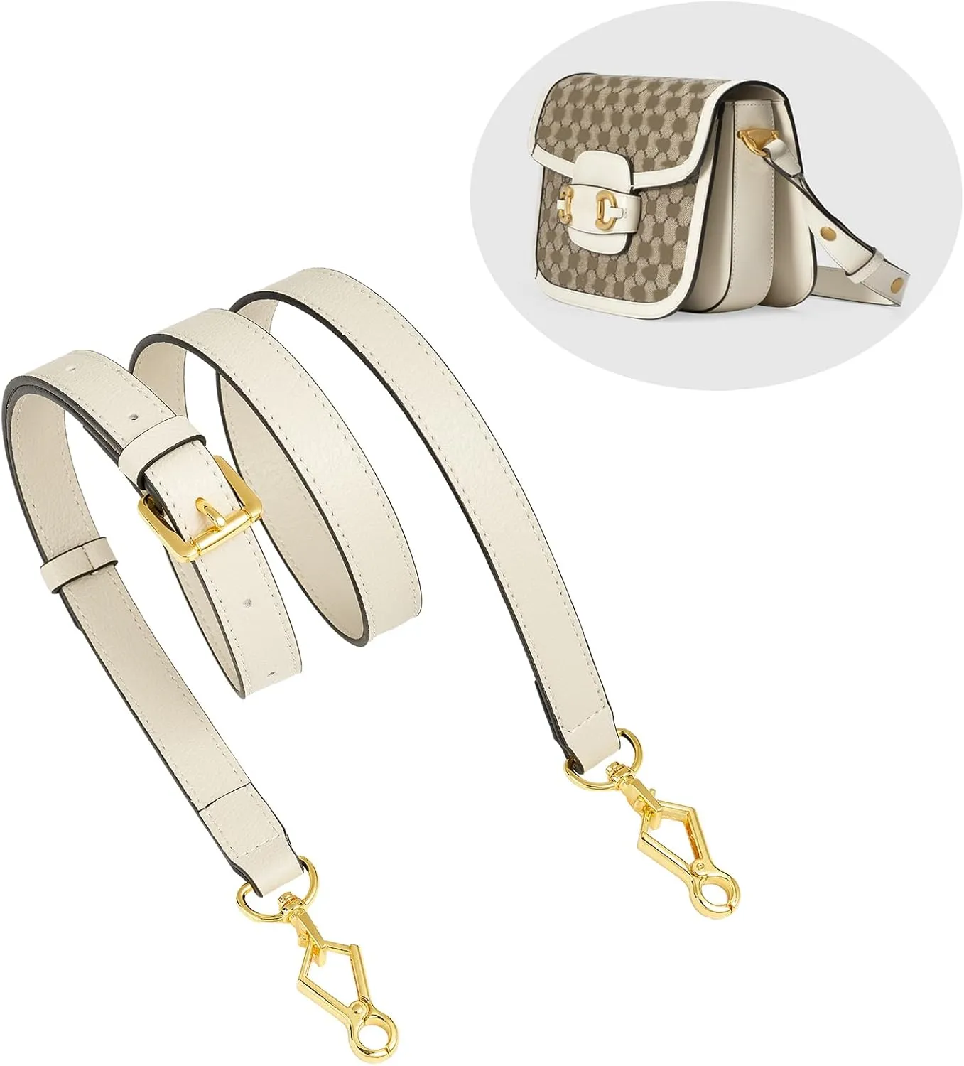 Leather Purse Strap Replacement Crossbody Handbag Long Adjustable
