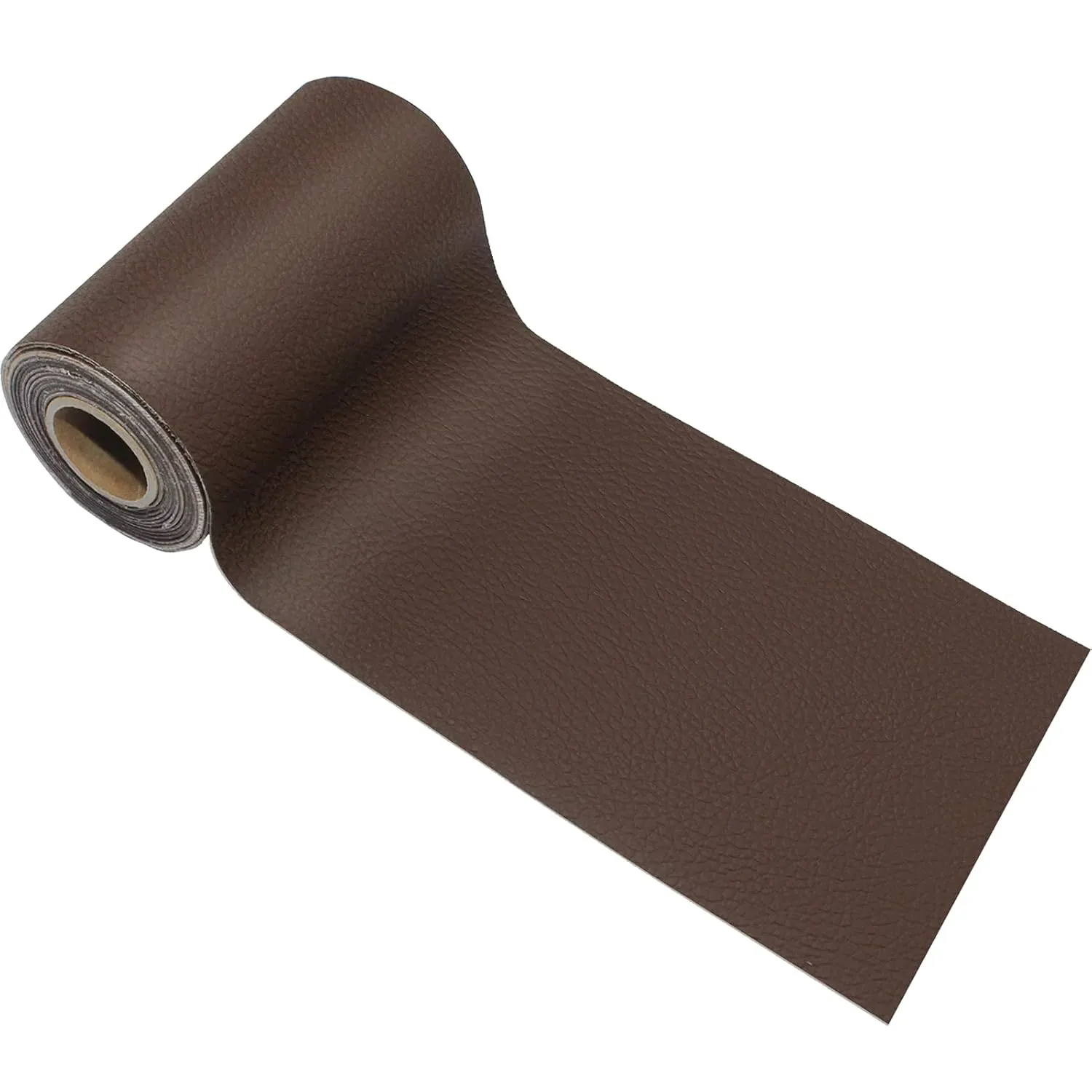 Leather Repair Patch Tape,Leather Adhesive kit Tape for Safa Couch Leather and Vinyl,Car Drivers Seat,Handbags,Belt Jackets Furniture Multicolor Available 4X60 inch (Brown-01)