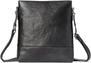 Leather -Thin Men's Bag Casual Small Shoulder Bag Crossbody Bag Men's Leather Messenger Bag