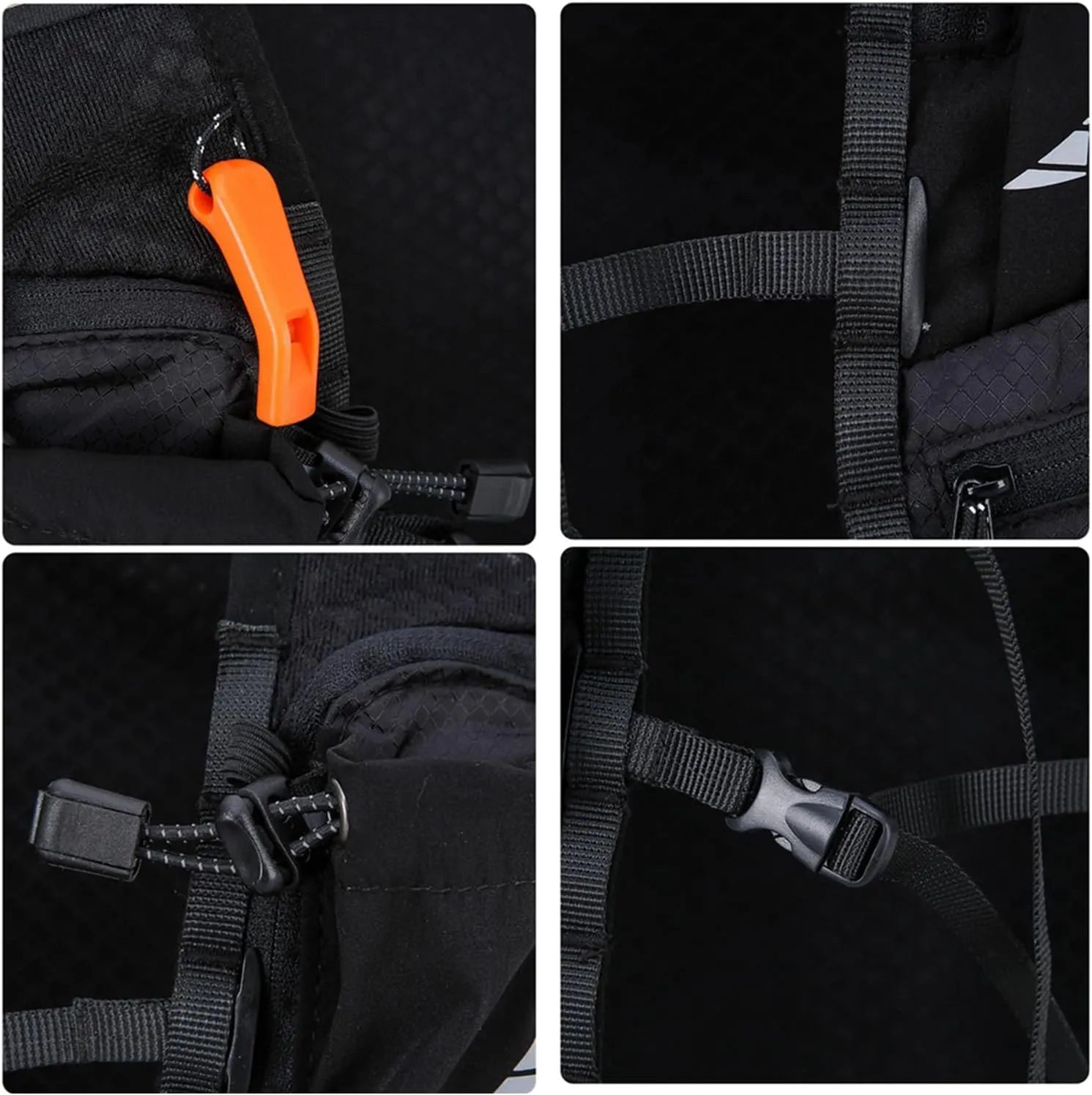 Lightweight Backpack Running Backpack for Men & Women, 6L Breathable Bike Rucksack for Cycling Hiking Outdoor Sports and Travel