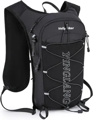 Lightweight Backpack Running Backpack for Men & Women, 6L Breathable Bike Rucksack for Cycling Hiking Outdoor Sports and Travel