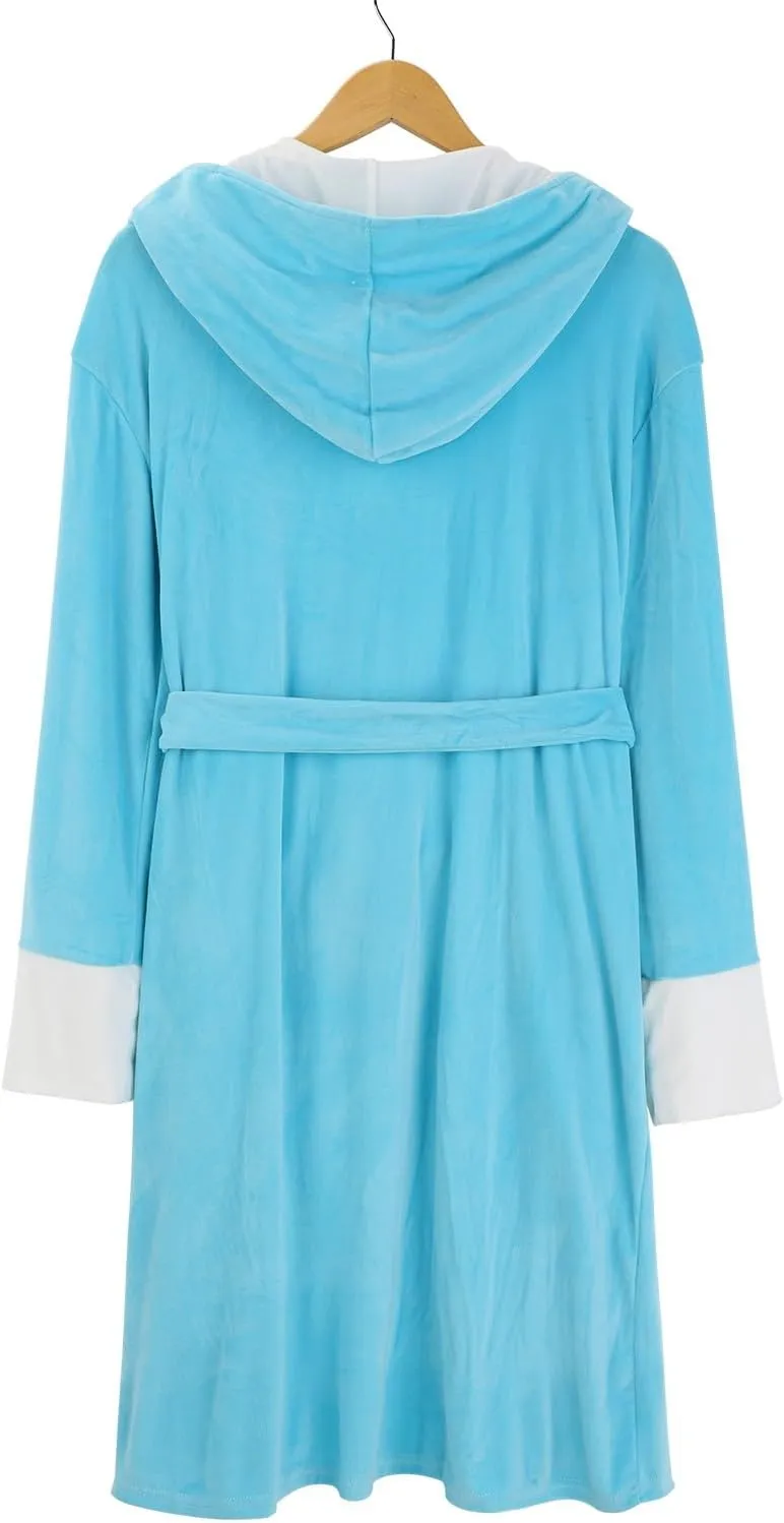 Lightweight Soft Winter Kimono Robes Flannel Bathrobes Double-Faced Velvet Pajamas Shower Spa House Long Robe For